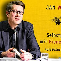 Jan Wagner: Selbstporträt mit Bienenschwarm